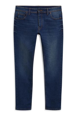 Bright Blue Jeans With Stretch